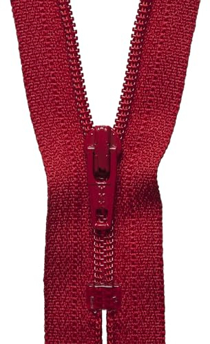 YKK Coil Zip, No. 519 Red, 51 cm Length