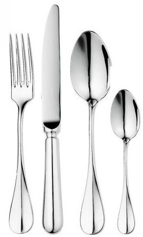Cuillère à café en inox 18/10 de 3,5mm finition miroir - Lot de 6 Blois FH