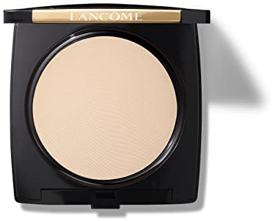 Lancôme Dual Finish Powder Foundation - Natural Finish, Sheer-to-Full Coverage, Longwear Powder Foundation, Controls Shine - 320 Amande