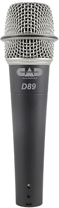 CAD Audio CADLive D89 Premium Supercardioid Dynamic Instrument Microphone