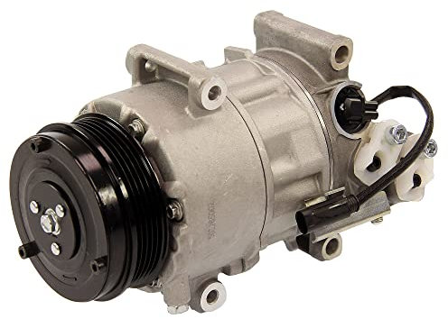 ATEC Germany Compressore aria condizionata con puleggia a cinghia con nervatura a V e anello di tenuta per DENSO 6SEU16C, compatibile con MERCEDES-BENZ Classe A (W169), Classe B Sports Tourer (W245)