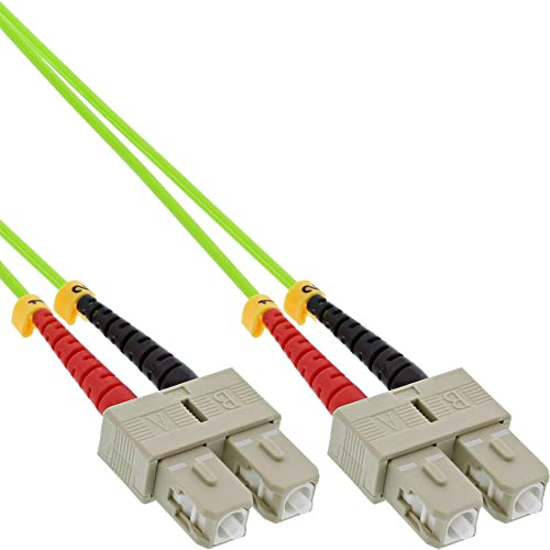 InLine 83525Q LWL Duplex Kabel, SC/SC, 50/125µm, OM5, 25m