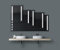 Talos Light LED Lichtspiegel, Glas, Aluminium, 4200K, 50 x 70cm