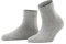 FALKE Damen Stoppersocken Light Cuddle Pads W Hp Baumwolle rutschhemmende Noppen 1 Paar, Grau Mid Grey Melange 3530, 35/38 EU