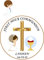 First Holy communion circle round edible cake topper Boy or Girl (Wafer)