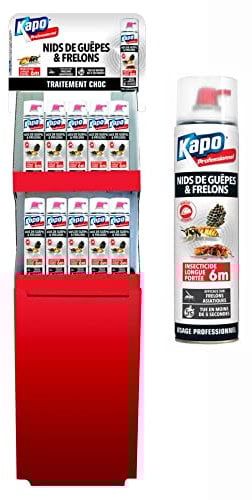 Kapo Insecticide Longue portée spécial nids de guêpes, frelons Professionnel 104777DO