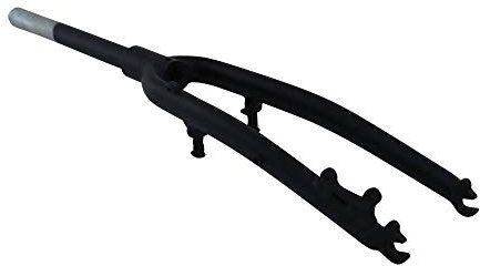 P2R (Cycle) Fourche VTC 700x35 Rigide alu Compatible v-Brake-Disc Pivot Lisse 1''1-8-28,6 Exterieur 310mm Noire
