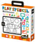 Headu MU29396 Stencil Montessori Lernspielzeug, Mehrfarbig, Medium