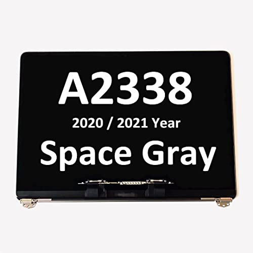 Nuevo montaje de pantalla LCD para MacBook Pro A2338 M1 2020 EMC 3578 de 13.3 pulgadas, gris espacial