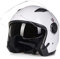 GAOZCTT Casco Moto Jet con Doppia Visiera Casco Jet Moto Omologato ECE per Uomo E Donna personalità retrò Motocicletta Crash 3/4 Mezzo Casco, Sgancio Rapido