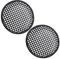 AERZETIX - C66076 - Lot de 2 grilles Mailles Filets de Protection pour Haut-Parleur/boîtier Caisson/subwoofer - diamètre 207 mm - Couleur Noir - Musique sonorisation Voiture Auto Enceintes