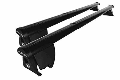 HILOPLUS Teleskop-Dachträger für Audi Q5 Sportback ab 2021 mit integrierten niedrigen Handläufen