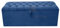 Furnishion Chesterfield Ottoman Storage Box - Footstool With Storage - Upholstered Coffee Table - End of Bed Bench (Saphire Plush Velvet)