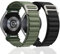2 Piezas Alpine Loop Correa para Samsung Galaxy Watch 7/6/5/4/FE 40mm 44mm/5 pro 45mm/Watch 6 Classic 43 47mm/4 classic 42mm 46mm,20mm Pulsera de nailon G-Hook one click Correas deportiva de repuesto
