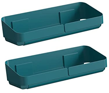 Amosfun 2st Metallklammern Schwimmende Ausstellungsleisten Kawaii Zimmer Nicht Bohren Ausstellungsständer Kunststoff Shampoo-duschhalter Plastik Lagerung Badeutensilien