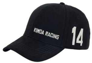 KIMOA Unisex Gorra Racing Shift Black Baseballkappe, bunt, One Size
