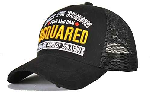 Dsquareds - Berretto da baseball da uomo, sportivo, regolabile, per uomini, ragazzi, ragazze, Multicolore, Taglia unica