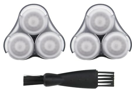 Ersetzen Sie den Scherkopf SH90/52 SH70/52, kompatibel for Philips, 9000 7000 RQ10 RQ11 RQ12 RQ32 S9711 S9712 S9911 S9 52 S9311 S9031 S9 11(2pcs)