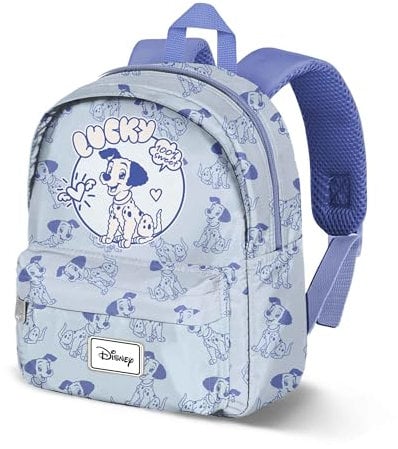 Disney 101 Dalmatiner Cutie-Joy Kindergartenrucksack, Blau, 22 x 27 cm, Kapazität 5 L