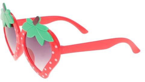 BESTYASH 1 Stück Erdbeer Sonnenbrille Für Kostümpartys Kreative Brillenzubehör Modischem Design Lustiges Spielzeug Für Damen Und Herren Perfekte Mottoparty Ausstattung
