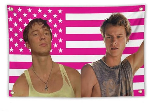 JJ Maybank-Flagge, 90 x 152 cm, mit vier Messingösen, lustige Flagge, Dekoration, JJ Maybank Merch für College, Schlafzimmer, Zimmer, Wohnheim, Wand, Party, Rafe Cameron, Poster, Wandteppich
