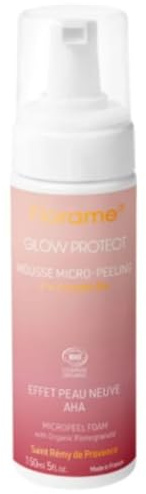 Florame Glow Protect Mirco-Peeling Schaum, 150 ml