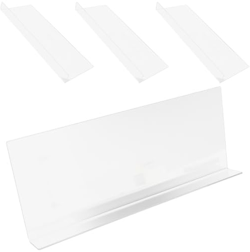 UTHCLO 4 Stück Badewannen Spritzschutz aus PVC Transparenter Duschwannen Wasserschutz für Bad und Küche Praktischer und Spritzschutz für Wanne und Waschbecken