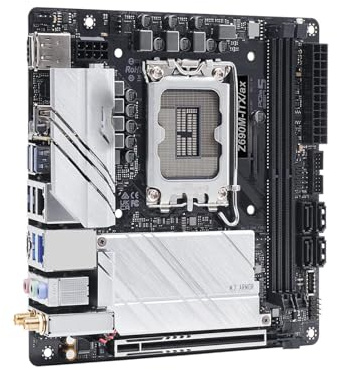 Gaming Motherboard Fit For ASRock Z690M-ITX/AX Motherboard Mini-ITX Intel Z690 Chipset LGA1700 DDR4 64GB SATA3 HDMI DP WIFI For 12/13/14th Gen Core