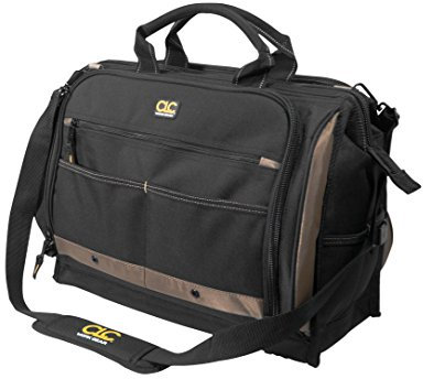 Custom LeatherCraft 1539 Werkzeugtasche mit 50 Fächern und Innentaschen
