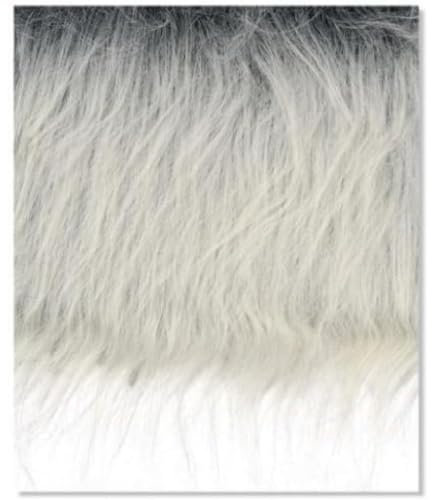 KNORR prandell Langhaarplüsch 20x35cm silbergrau