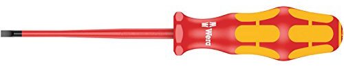 Wera 05006441001 0.8 x 4 x 100 mm 160iS VDE Insulated Screwdriver for Slotted Screws - Silver