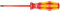 Wera 05006441001 0.8 x 4 x 100 mm 160iS VDE Insulated Screwdriver for Slotted Screws - Silver