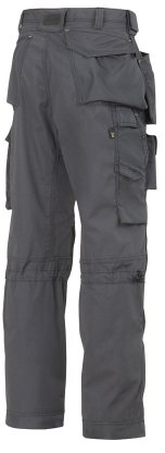 Snickers 32235804096, Floor Layer Trousers - Steel Grey/Black ,96, Short 96 (W35 L30)