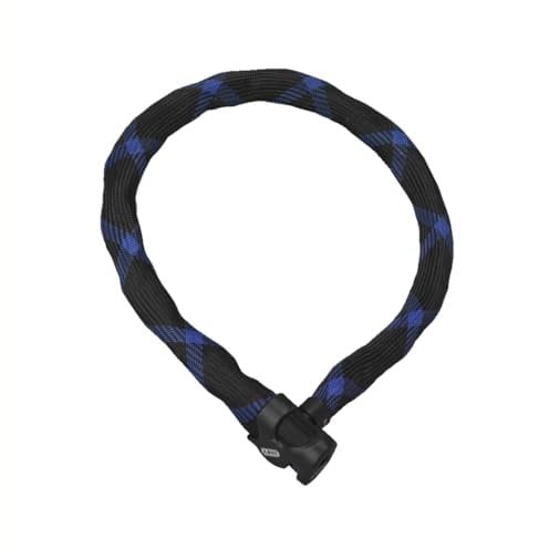 ABUS Kettenschloss IVERA Chain 7210 – Fahrradschloss mit hochflexibler IvyTex-Kunstfaserummantelung – ABUS-Sicherheitslevel 8 – 85 cm – Schwarz