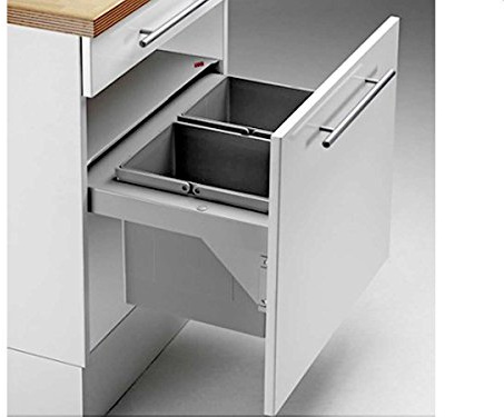 Wesco Pullboy Soft 3D 839503-11 Einbau Abfallsammler Abfall-Eimer Mülleimer