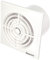 Awenta Bathroom Fan White Diameter 100 mm Very Quiet + Powerful Fan Ceiling Fan Wall Fan WZ Bathroom Fan Built-in Fan Bathroom Kitchen Ball Bearing for Continuous Operation Small Room Fan Standard