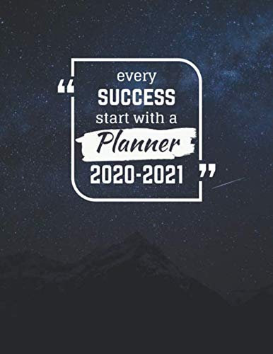 2020 - 2021 Planner: Entrepreneur Gift, Weekly Planner July 2020 - June 2021 Year At A Glance And Vertical Dated Pages With To-Do List and More.