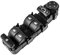 HZTWFC 6554HA C4 interruptor de control eléctrico Izquierdo LH Controlador Interruptor de la ventana principal de energía delantera Para Citroen C4 2004 2005 2006 2007 2008 2009 2010 ABS