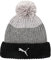 PUMA Damen Ws Pom Beanie Mütze, Schwarz, Medium, Einheitsgröße