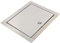 KOTARBAU® Puerta de inspección, 30 x 40 cm, Acero inoxidable, Panel de acceso, Compuerta de fácil acceso, Puerta de revisión, Trampilla para pared o techo, Plateada, Cerradura con llave