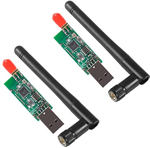 AITIAO 2Pcs Wireless Zigbee CC2531 Sniffer Bluetooth 4.0 Bare Board Packet Protocol Analyzer Module USB Interface Dongle Capture Packet Module with Antenna
