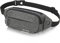 Bauchtasche Gürteltasche für Herren Damen Hüfttasche Sport Wasserdicht Stylisch Hip Bum Waist Fanny Pack für Outdoor Reise Wandern Hundetraining Dunkelgrau