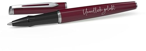 Gerth Medien Unendlich geliebt - Tintenroller (bordeaux), 1 stück (1er Pack)