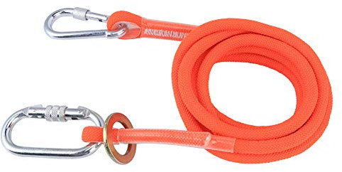 lyrlody Cuerda de Escalada de 13 mm, Resistente a la Abrasión, Capacidad 1800 kg, para Escalada, Construcción y Techo