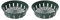 Windhager Blumenzwiebel-Schale, Pflanz-Schale, Anzucht-Schale, Zwiebel-Pflanzkorb, Blumenzwiebelkorb, rund, Durchmesser 22 cm, 3 Stück, 05588 (Packung mit 2)