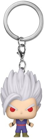 Funko Pop! Keychain: DBSSH - Gohan UI - Dragon Ball Super Super Hero - Mini-Figurine en Vinyle à Collectionner Porte-clés Fantaisie - Cadeau de Noël - Idée de Cadeau - Produits Officiels