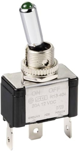 TRU Components TC-11193844 Kippschalter 12V/DC 20A 1x Off/ON permanent 1 STK.