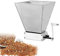 DSYOGX Broyeur de céréales manuel, 4 l, 2 rouleaux de moulin à malt réglable, 8 lbs/min, broyeur de céréales, broyeur de céréales, pour moudre l'orge, le blé et d'autres grains