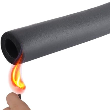 Solarwarmwasserbereiter-Schaumstoffschlauch, Isolierende Schaumstoff-Rohrabdeckungen, Rohrisolierung, Feuerrohr-Isolierung, Frostschutz, Geschlossenzelliger Schaumstoffschlauch, ID 6mm --- 110mm(ID76m