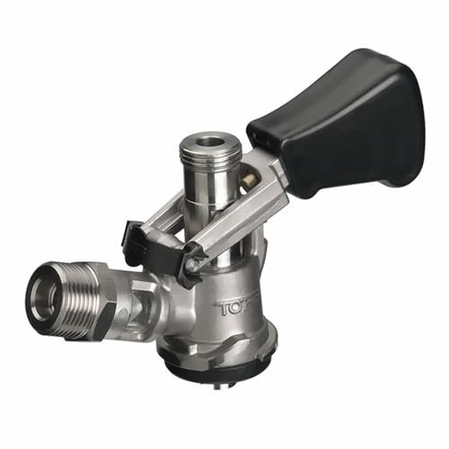 Köpi Zapfkopf für Bierkühler und Zapfanlagen - Hochwertiger Köpi Keg Zapfkopf - Professioneller Zapfkopf Typ D für Bierfässer - Edelstahl Köpi Zapfkopf - Robuster Zapfkopf Köpi für Kegs